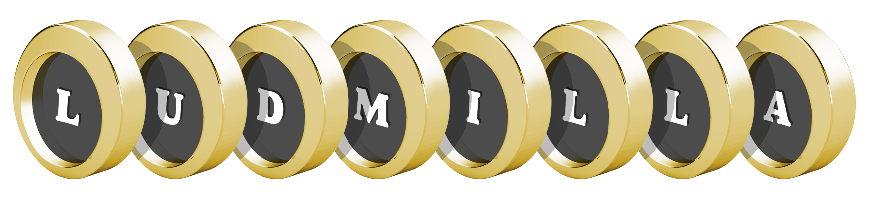 Ludmilla gold logo
