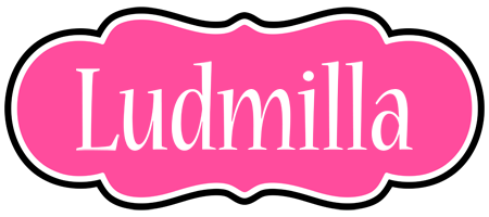 Ludmilla invitation logo