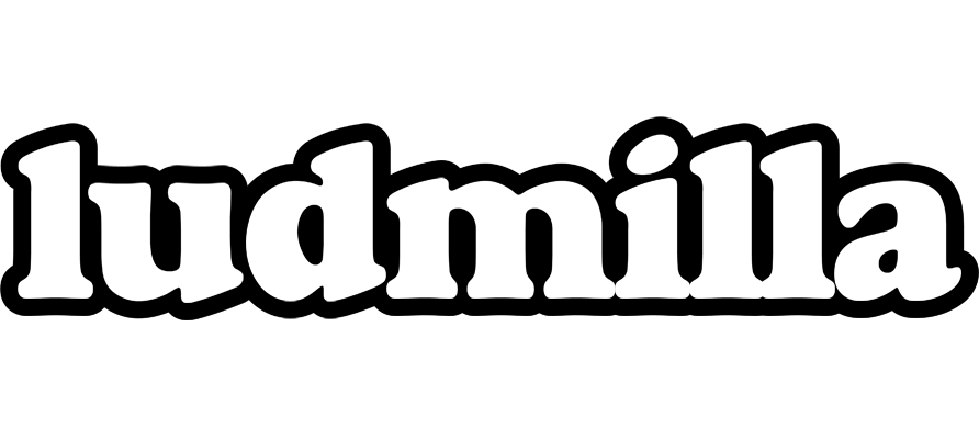 Ludmilla panda logo