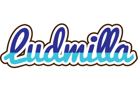 Ludmilla raining logo