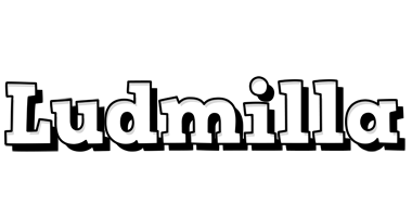 Ludmilla snowing logo