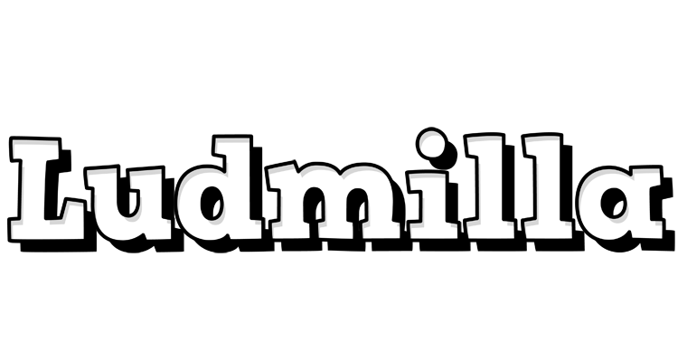 Ludmilla snowing logo