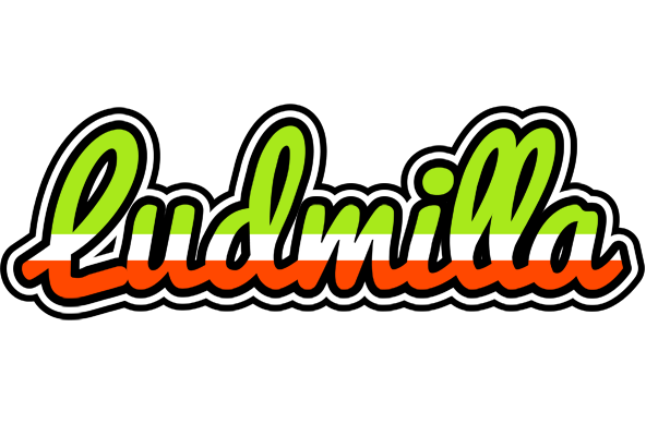 Ludmilla superfun logo