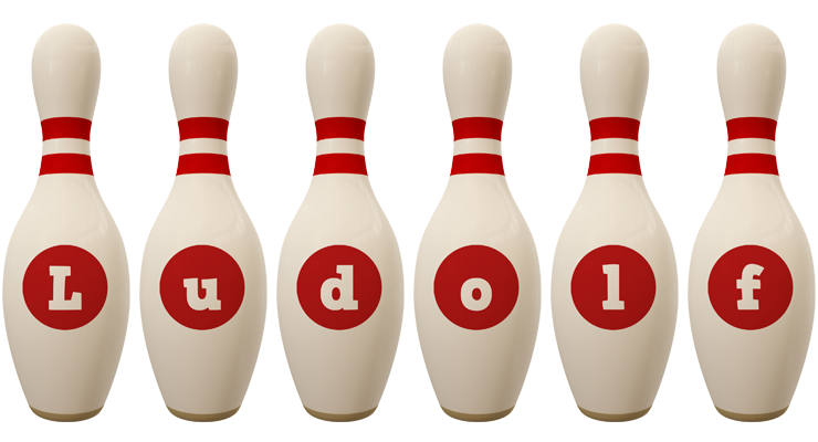 Ludolf bowling-pin logo