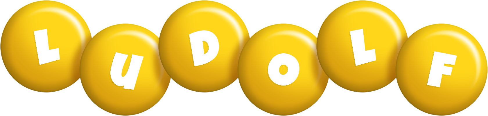 Ludolf candy-yellow logo
