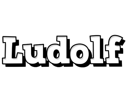 Ludolf snowing logo
