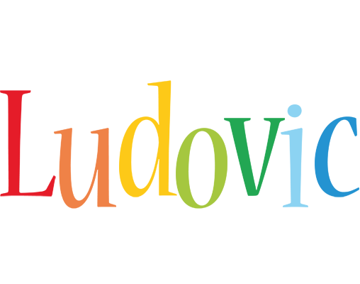 Ludovic birthday logo