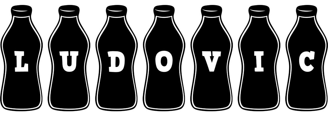 Ludovic bottle logo