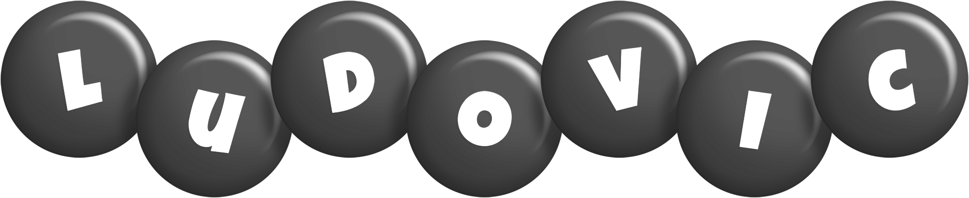 Ludovic candy-black logo