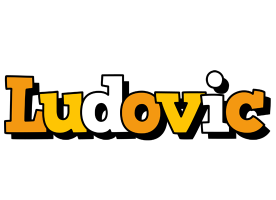 Ludovic cartoon logo