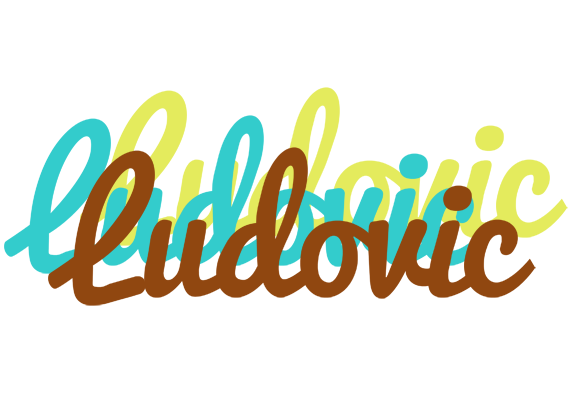Ludovic cupcake logo