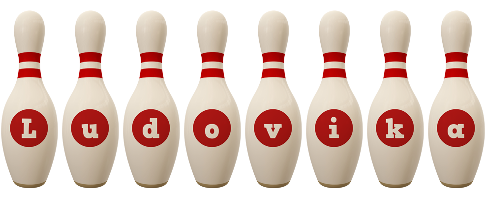 Ludovika bowling-pin logo