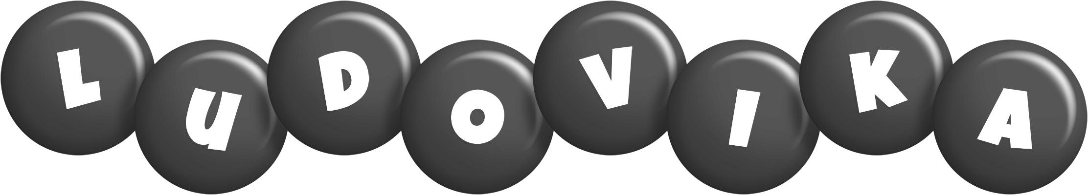 Ludovika candy-black logo