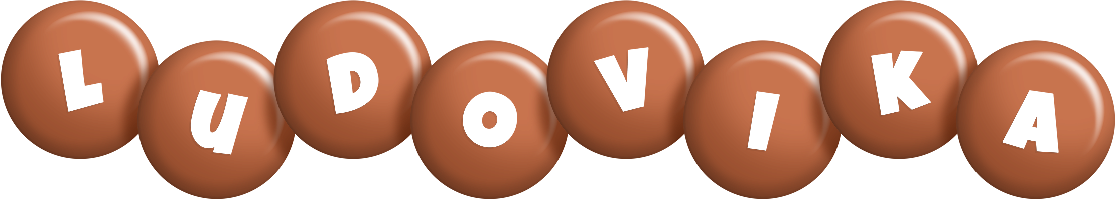 Ludovika candy-brown logo