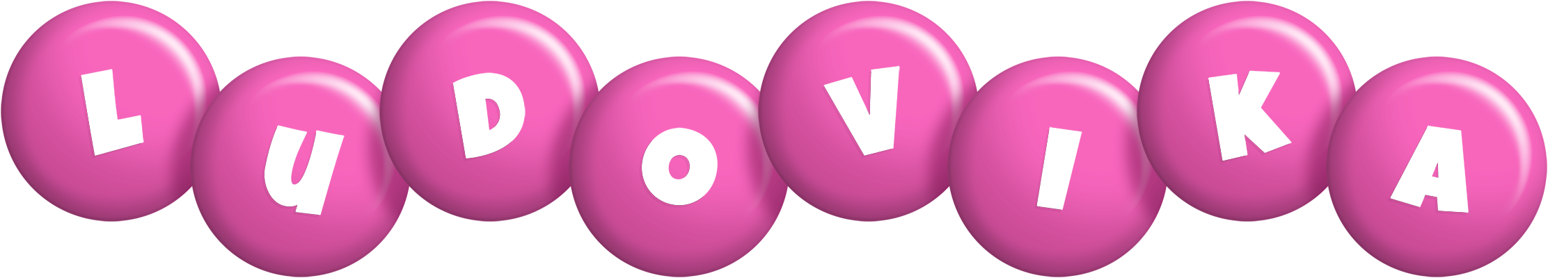 Ludovika candy-pink logo