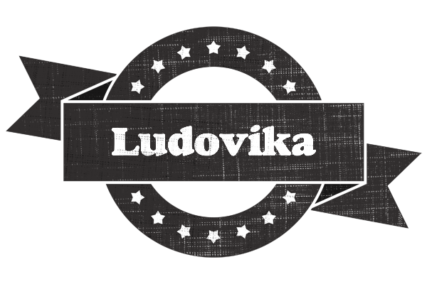 Ludovika grunge logo