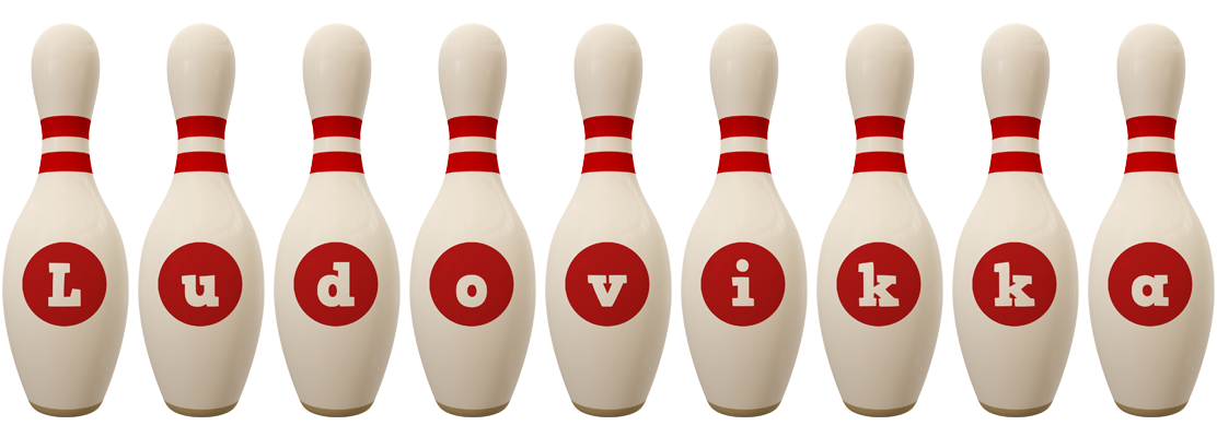 Ludovikka bowling-pin logo