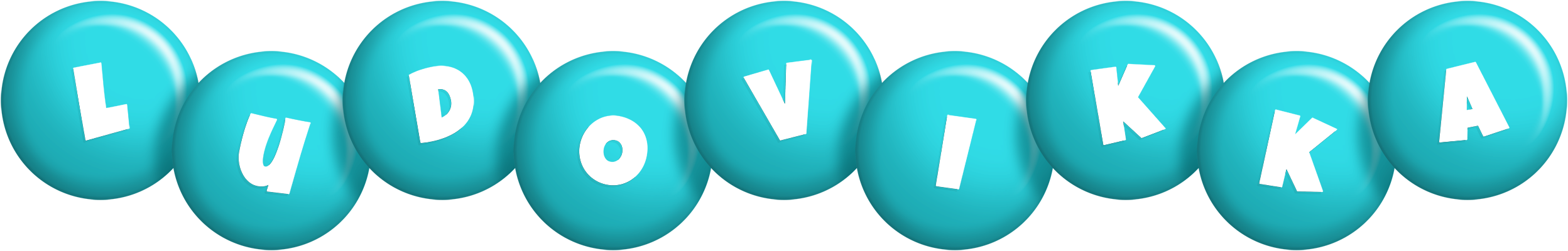 Ludovikka candy-azur logo