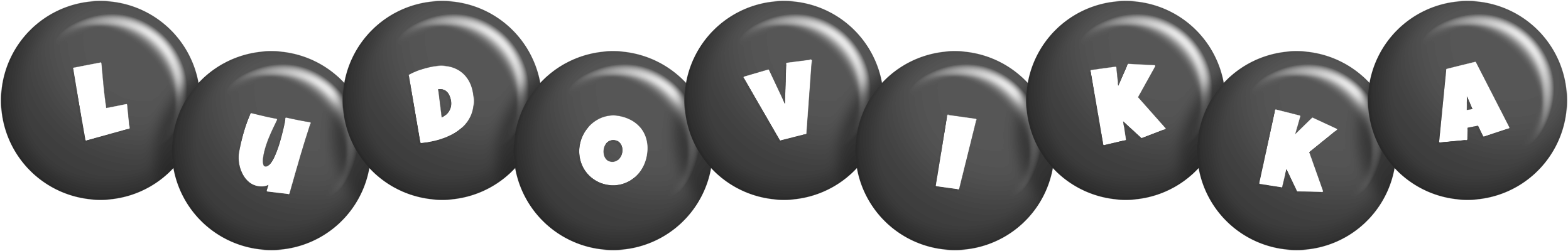 Ludovikka candy-black logo