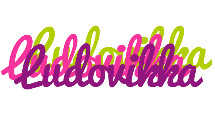 Ludovikka flowers logo