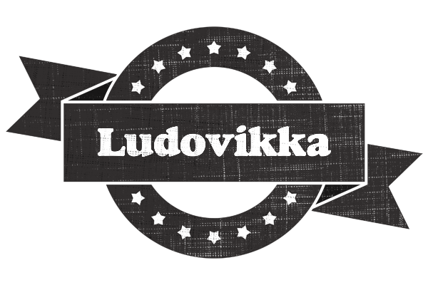 Ludovikka grunge logo
