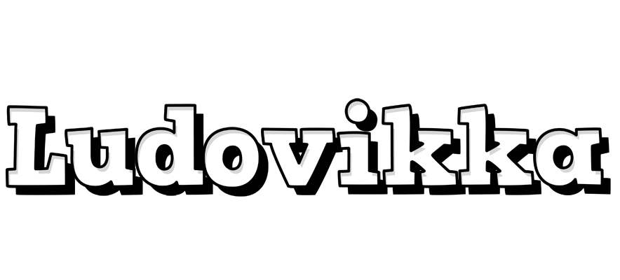 Ludovikka snowing logo