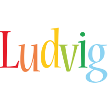 Ludvig birthday logo