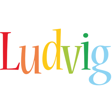 Ludvig birthday logo