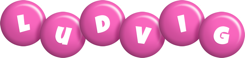 Ludvig candy-pink logo