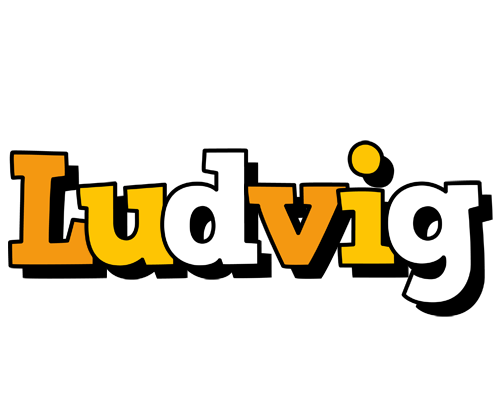 Ludvig cartoon logo