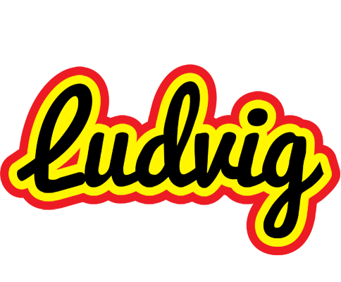 Ludvig flaming logo