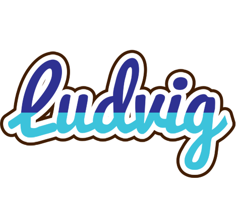Ludvig raining logo