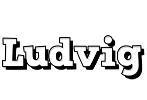 Ludvig snowing logo