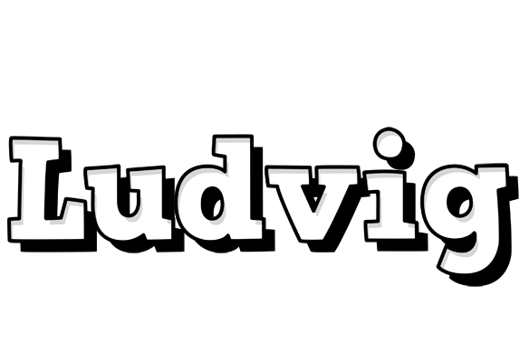 Ludvig snowing logo