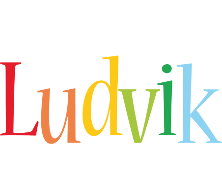 Ludvik birthday logo