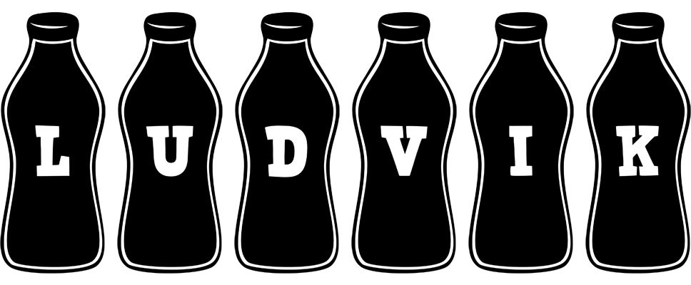Ludvik bottle logo