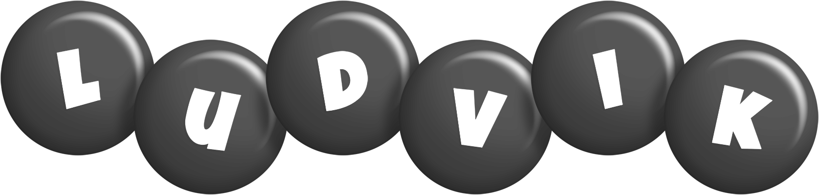 Ludvik candy-black logo