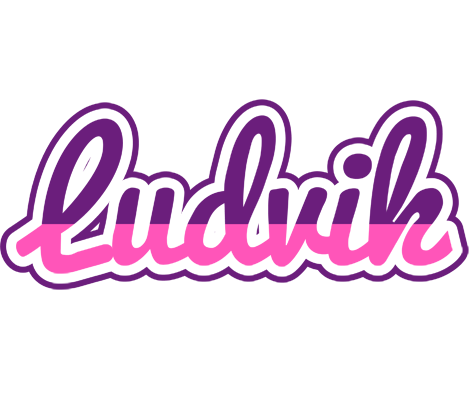 Ludvik cheerful logo