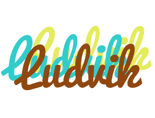 Ludvik cupcake logo