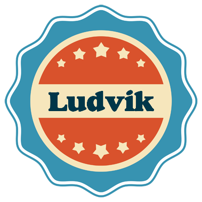 Ludvik labels logo