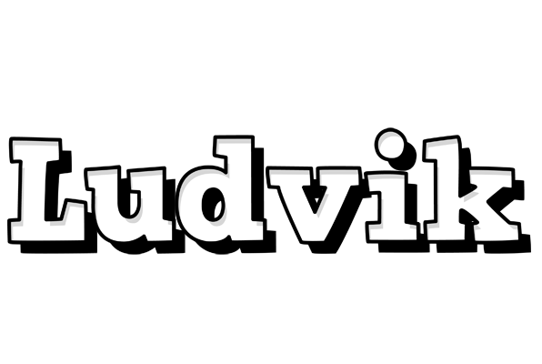 Ludvik snowing logo