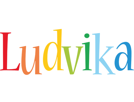 Ludvika birthday logo