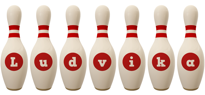 Ludvika bowling-pin logo