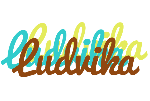 Ludvika cupcake logo