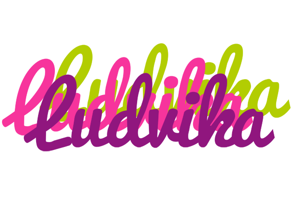 Ludvika flowers logo