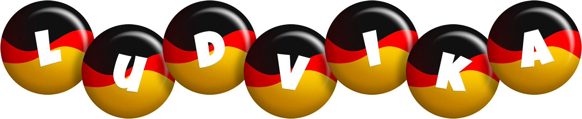 Ludvika german logo