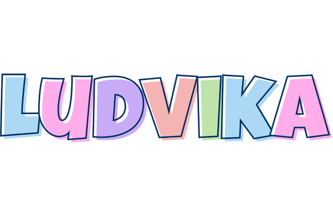 Ludvika pastel logo