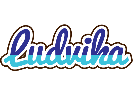 Ludvika raining logo