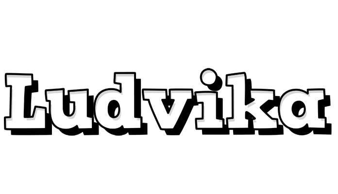 Ludvika snowing logo
