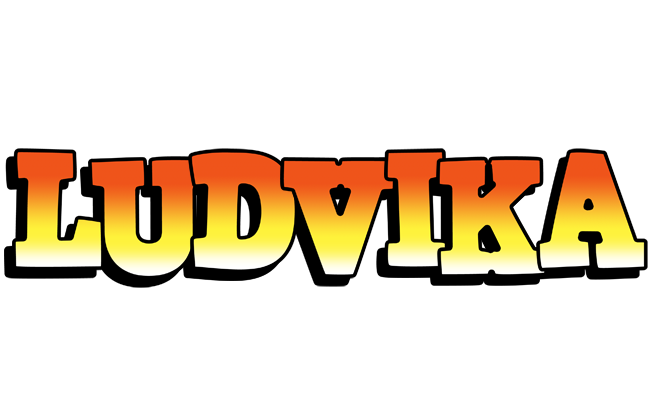 Ludvika sunset logo